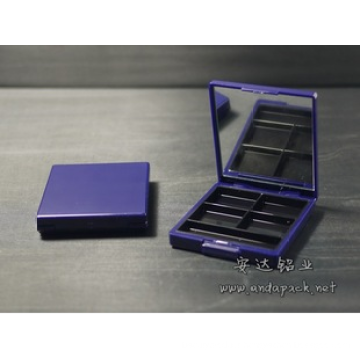 4 color plastic eye shadow customized display case